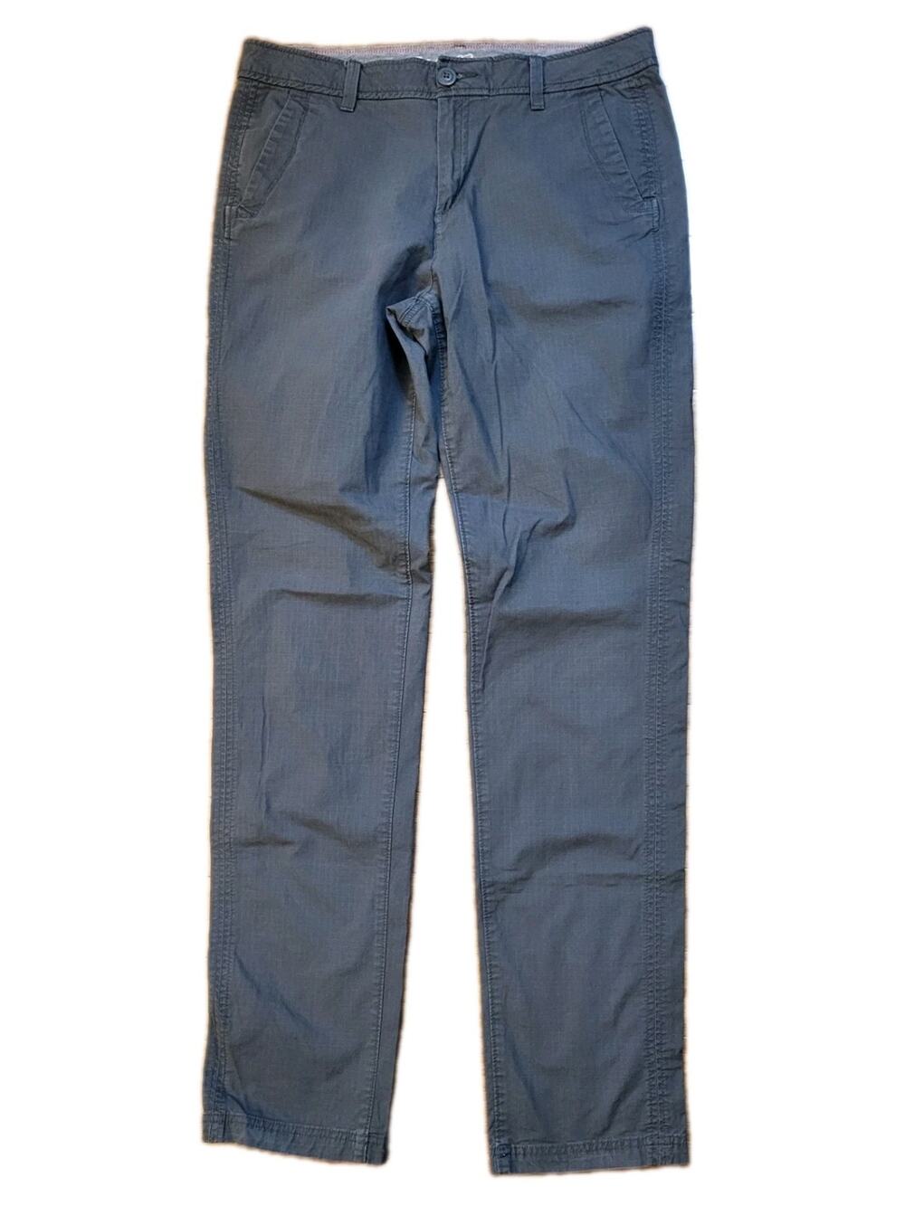 Eddie Bauer Women’s Size 8T Slightly Curvy Straight Leg Stretch Olive Gray